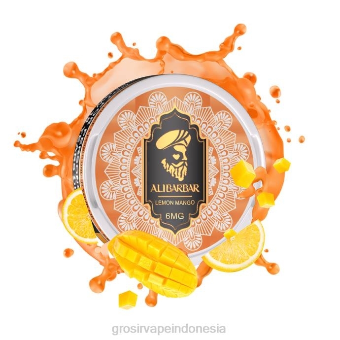 grosir vape Indonesia | 0LVV61 mangga lemon ALIBARBAR kantong nikotin