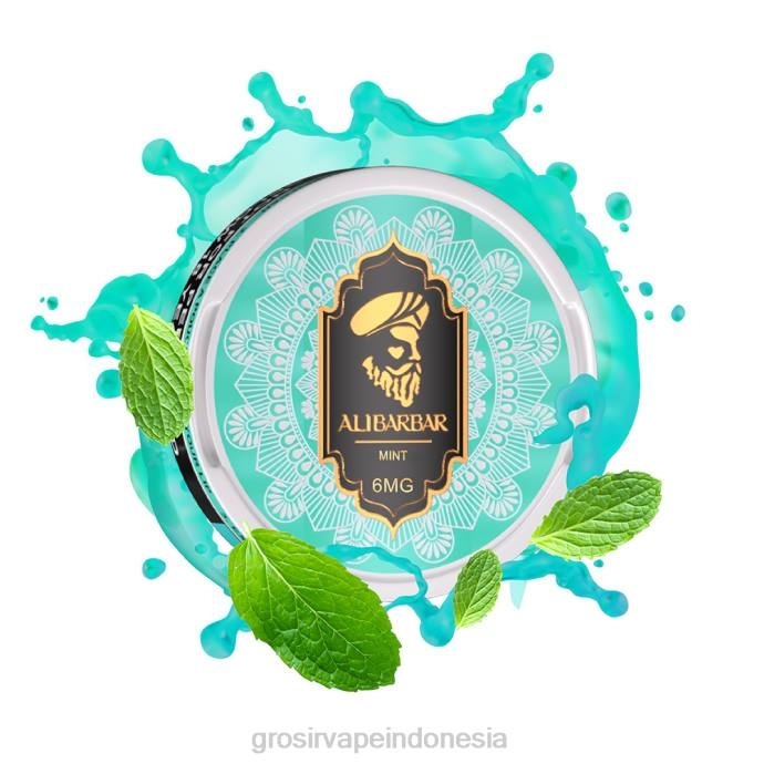 grosir vape termurah | 0LVV52 daun mint ALIBARBAR kantong nikotin