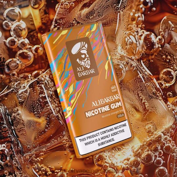 Grosir Vape Indonesia J22J281 Alibarbar permen karet nikotin kola