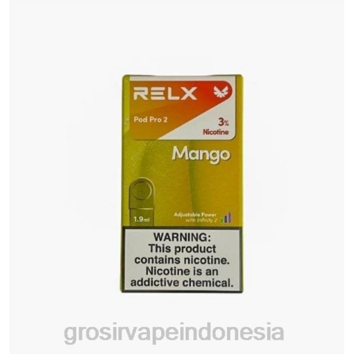 grosir vape sidoarjo | 0LVV258 buah mangga RELX Pod Pro 2