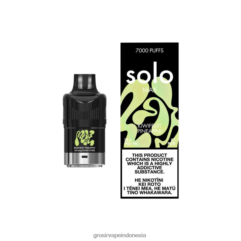 Grosir Liquid Vape 868FZ087 Solo MAX polong nanas buah kiwi