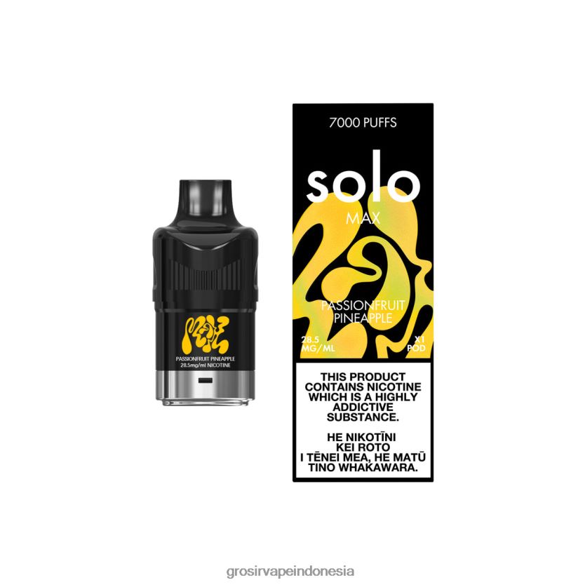 Grosir Vape Indonesia 868FZ081 Solo MAX polong nanas markisa