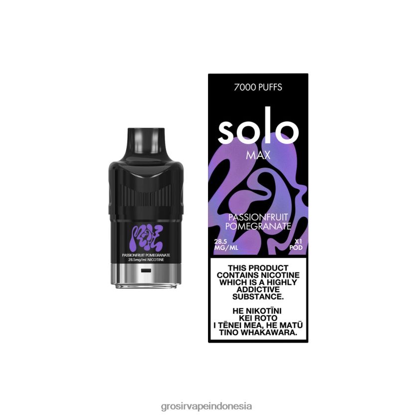 Vape Indonesia Bandung 868FZ089 Solo MAX polong buah delima markisa