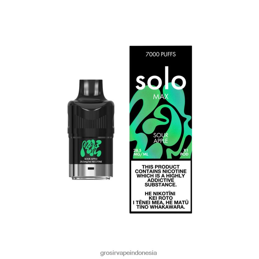 Vape Indonesia Online 868FZ080 Solo MAX polong apel asam