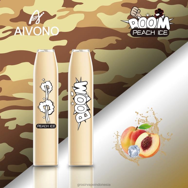 Grosir Vape Termurah FL6F4362 Aivono AIM BOOM 600 es persik