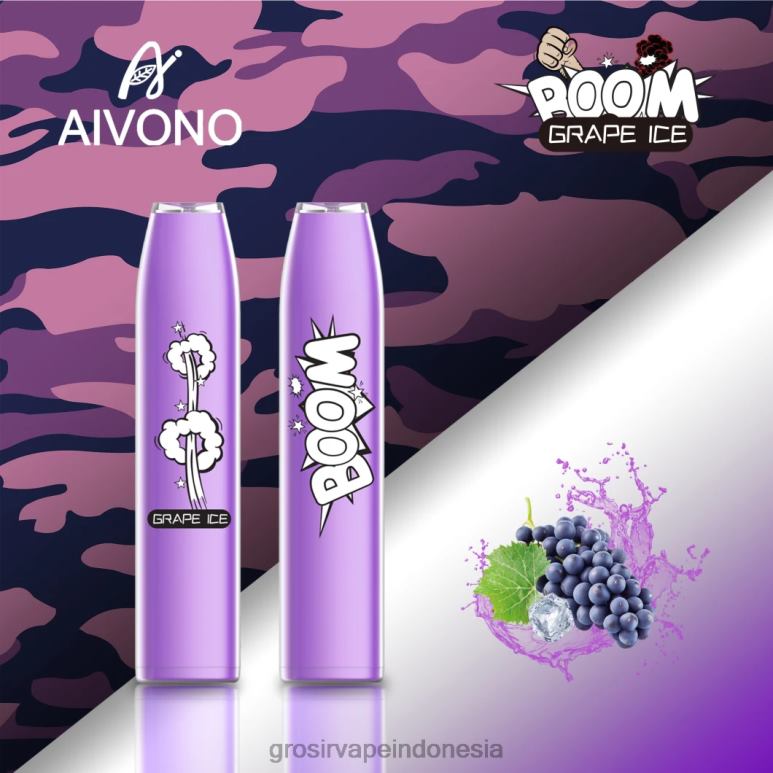 Vape Indonesia Bandung FL6F4359 Aivono AIM BOOM 600 es anggur