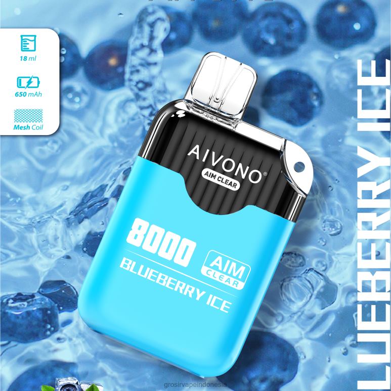 Grosir Vape Pekanbaru FL6F4206 Aivono AIM CLEAR 8000 es blueberry