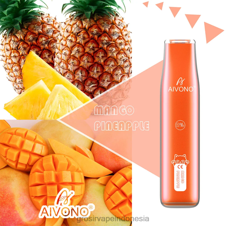 Vape Indonesia Online FL6F4340 Aivono AIM CAT 400 mangga nanas