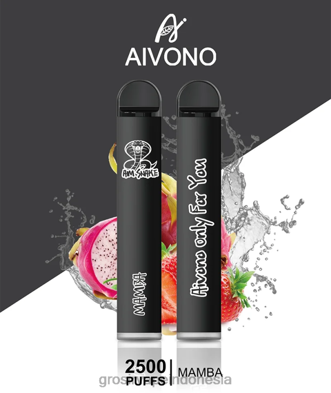 Vape Indonesia Bandung FL6F4309 Aivono AIM SNAKE 2500 mamba