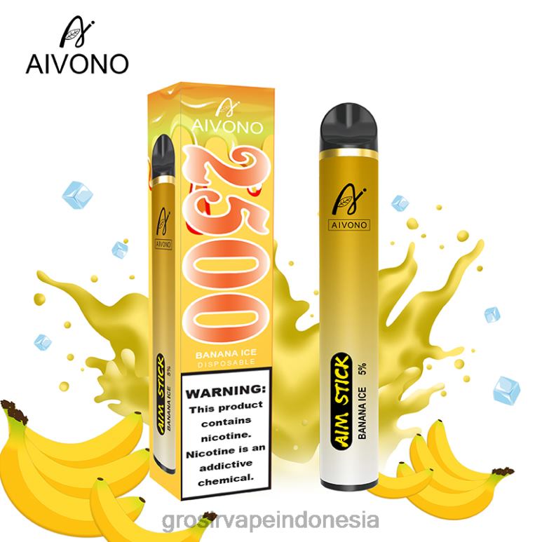 Grosir Vape Indonesia FL6F4151 Aivono AIM STICK 2500 es pisang