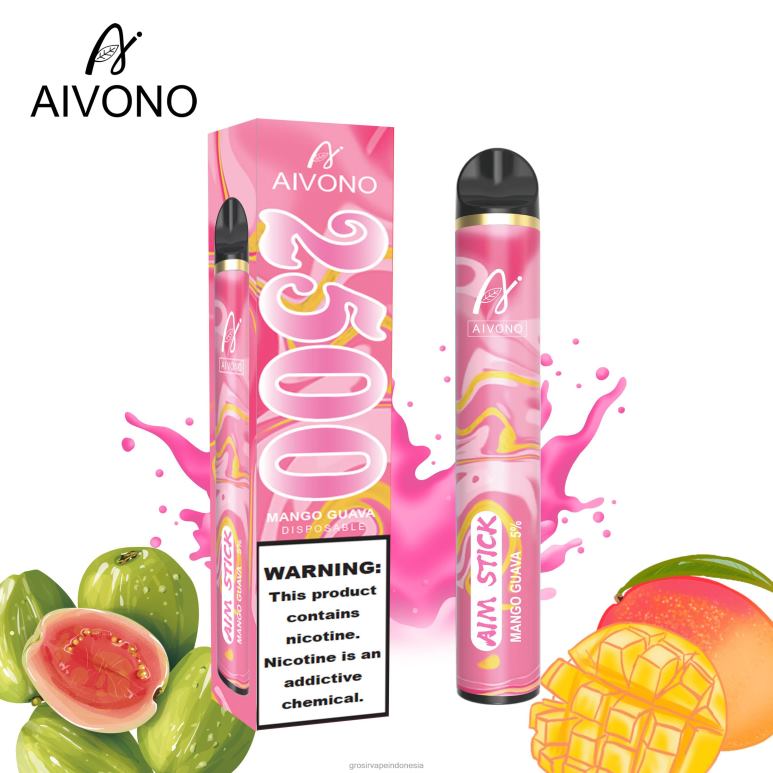 Grosir Vape Pekanbaru FL6F4146 Aivono AIM STICK 2500 jambu mangga