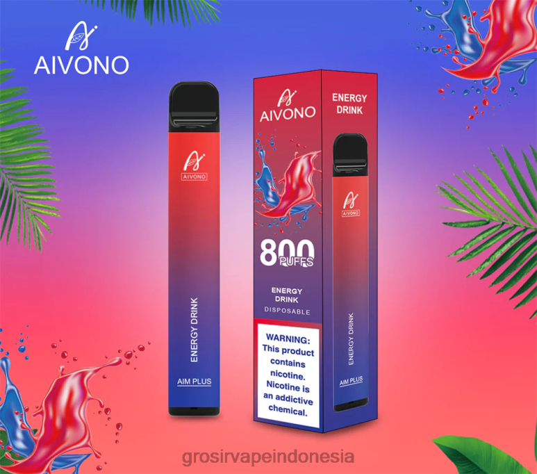 Grosir Vape Indonesia FL6F4201 Aivono AIM PLUS 800 minuman energi