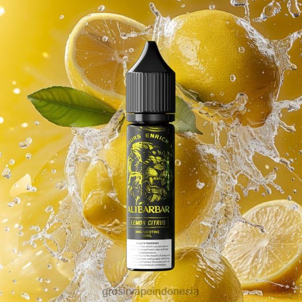 Vape Indonesia Online J22J290 Alibarbar hookah onyx jeruk lemon