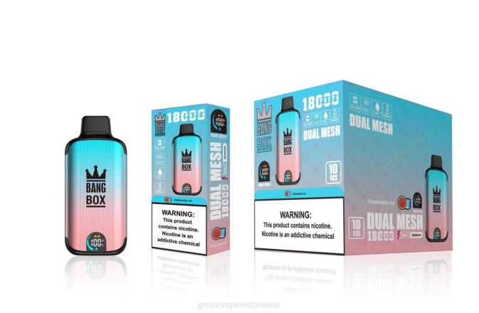 Bang Box 18000 isapan es semangka NHDX96 Grosir Vape Sidoarjo