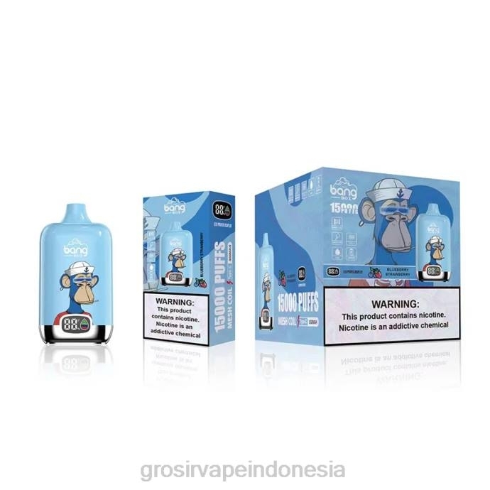 grosir vape termurah | 0LVV132 stroberi blueberry Bang Box 15000