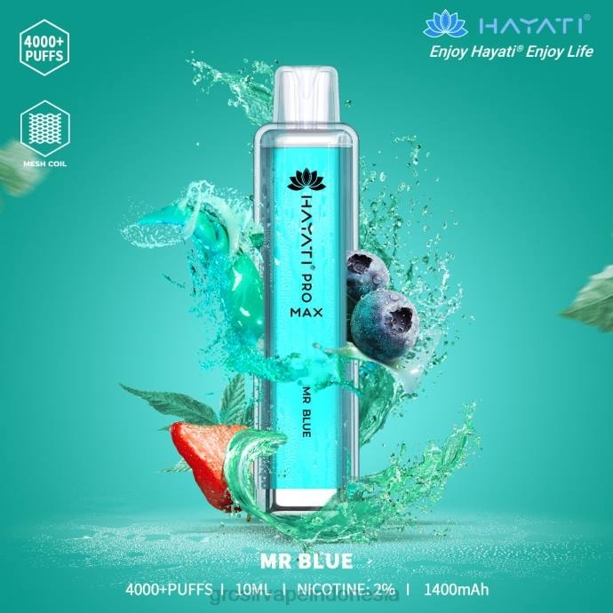 grosir liquid vape | 0LVV167 Tuan Biru Hayati Pro Max 4000