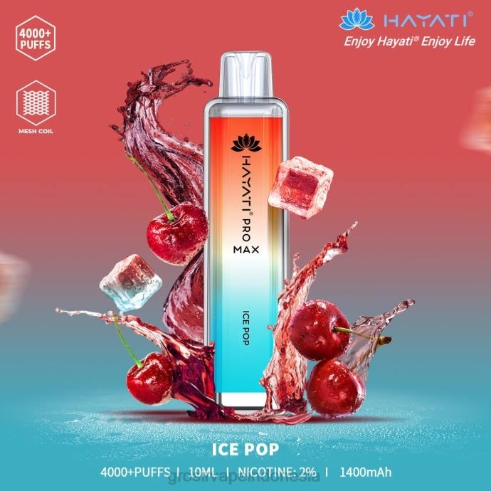 grosir vape Indonesia | 0LVV161 es pop Hayati Pro Max 4000