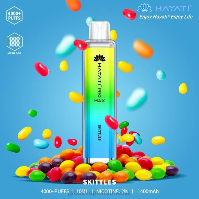 grosir vape medan | 0LVV174 skittles Hayati Pro Max 4000