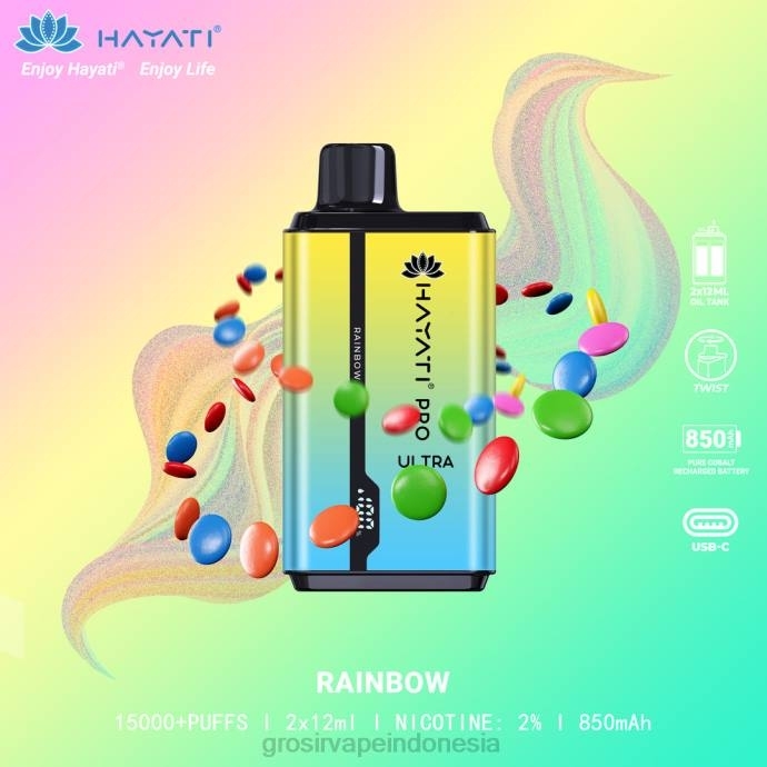 grosir vape medan | 0LVV214 Pelangi Hayati Pro Ultra