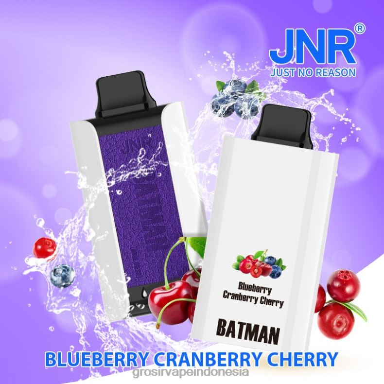 Grosir Liquid Vape 8L04617 JNR BATMAN 11000 blueberry, cranberry, ceri