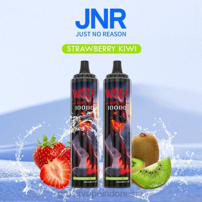 grosir vape Indonesia | 0LVV771 stroberi kiwi JNR WOLF NIPLO