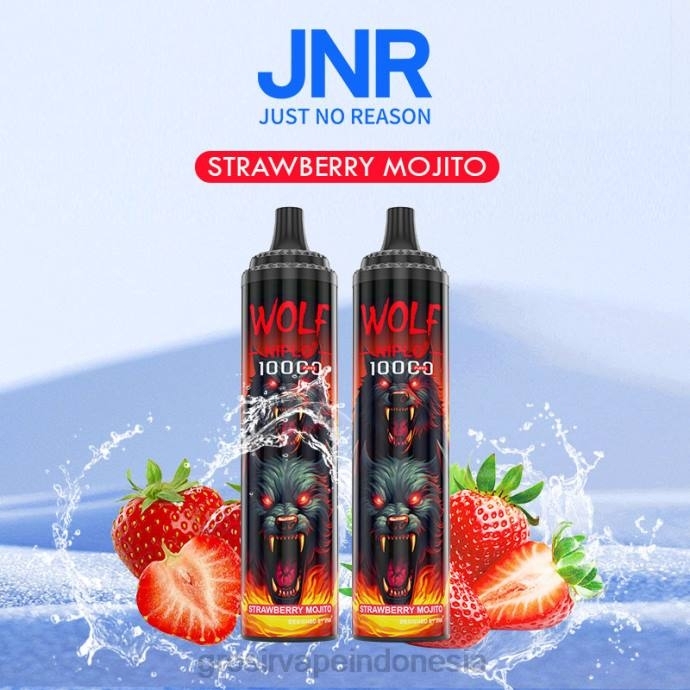 grosir vape termurah | 0LVV772 mojito stroberi JNR WOLF NIPLO