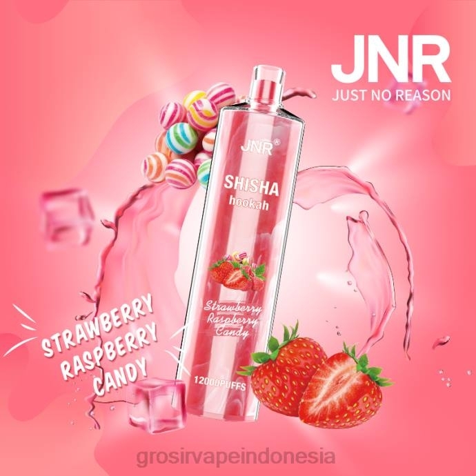 grosir vape Indonesia | 0LVV691 permen raspberry stroberi JNR SHISHA