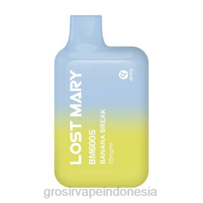 grosir liquid vape | 0LVV417 istirahat pisang LOST MARY BM600S