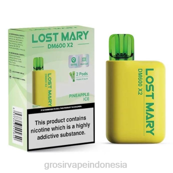 grosir liquid vape | 0LVV477 es nanas LOST MARY DM600 X2