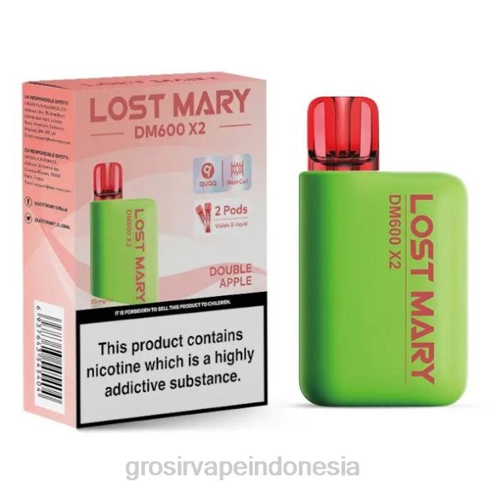 grosir vape Indonesia | 0LVV471 apel ganda LOST MARY DM600 X2