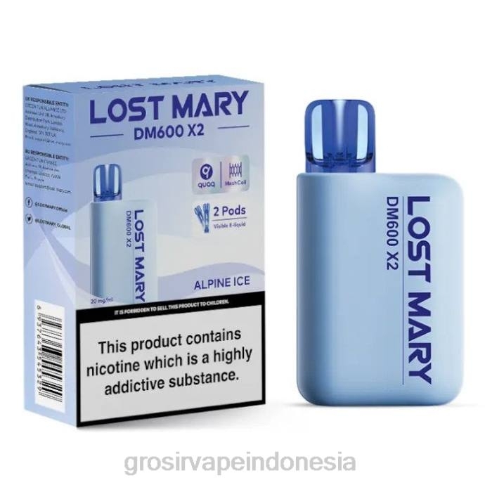 grosir vape medan | 0LVV464 es pegunungan LOST MARY DM600 X2