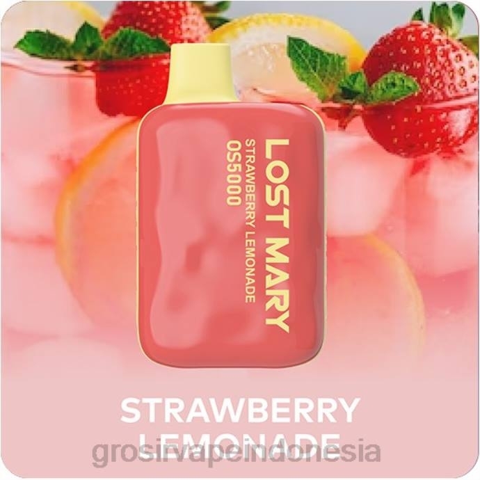 vape Indonesia bandung | 0LVV499 lemon stroberi LOST MARY OS5000