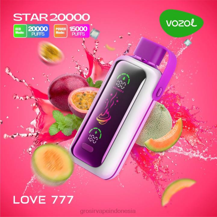 VOZOL STAR 20.000 cinta 777 32NB12 Grosir Vape Termurah