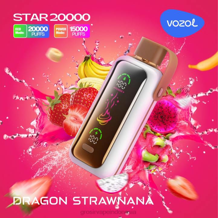 VOZOL STAR 20.000 naga strawnana 32NB8 Grosir Vape Sidoarjo